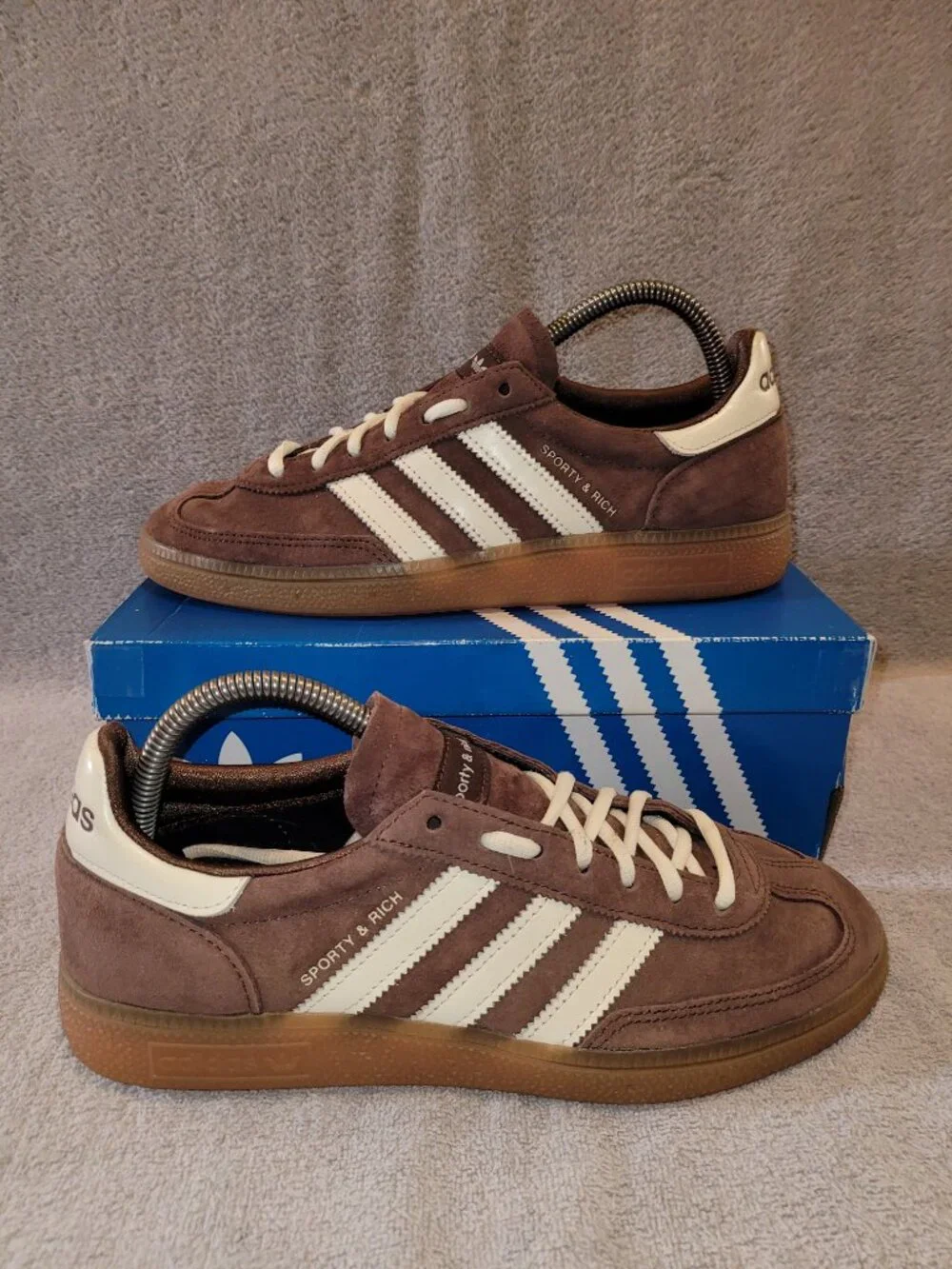Adidas Originals Handball Spezial Sporty & Rich Brown/White Gum Sneakers IH2612